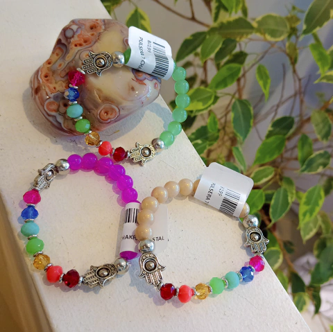 PULSERA 7 CHAKRAS CRISTAL N¡ 8 (BI199)