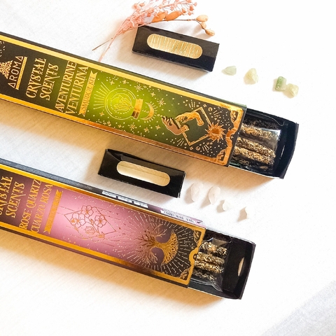 SAHUMERIO CRISTAL SCENTS AROMA X 8 VARILLAS (SH117)