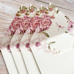 Cartão Social Bico Flores e Libélula - loja online