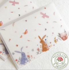 Cartão Petit Páscoa Jardim de Coelhos (5 unidades) - comprar online