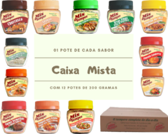 Kit Influencer Vip Mixtemper Caixa mista com 12 potes de 200/230 gramas