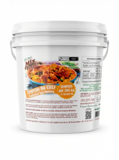 Tempero do Chef / Tradicional sem Pimenta Mixtemper Balde 3,5 Kg