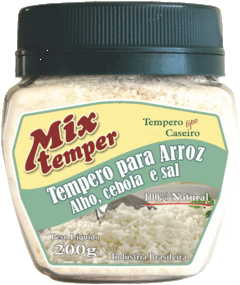 Tempero para Arroz / Alho, Cebola e Sal 200 gramas - comprar online