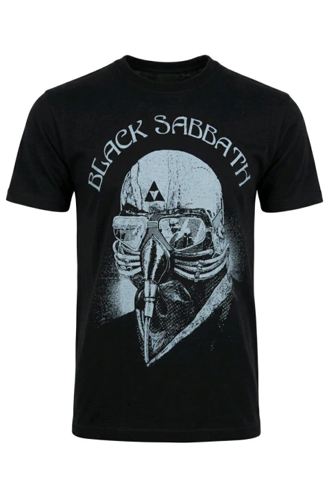 Remera Black Sabbath - Máscara gris