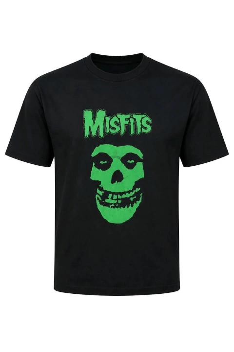 Remera Misfits - Logo verde