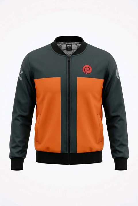 Campera Anime Naruto naranja