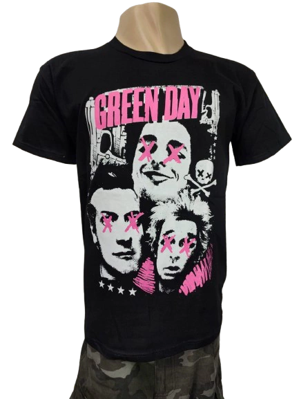 Green day letras fucsias