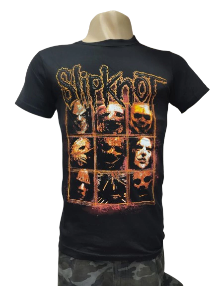 Slipknot banda logo naranja