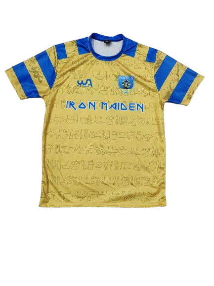 Camiseta Iron Maiden Amarilla
