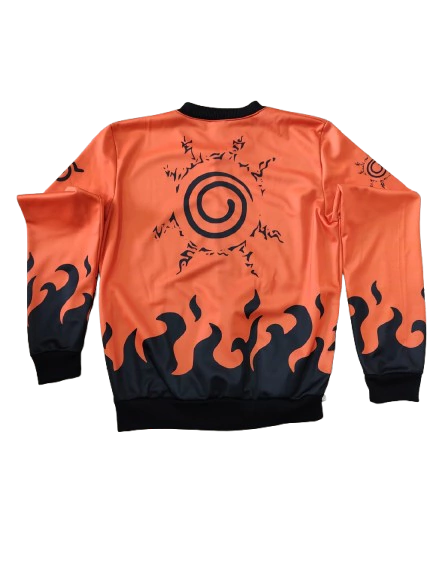 Campera Anime Naruto fuego