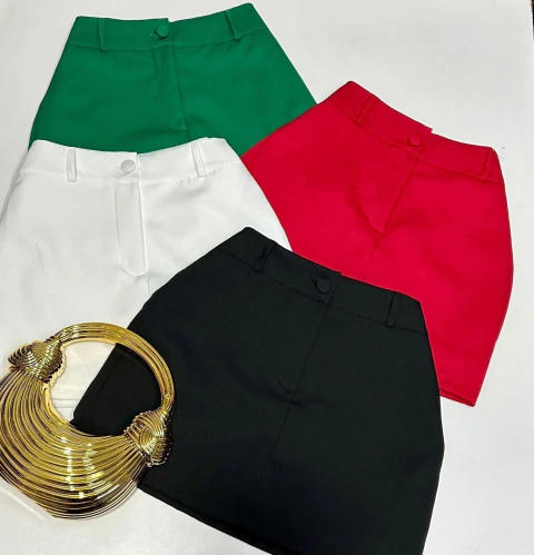 Shorts Saia Alfaiataria