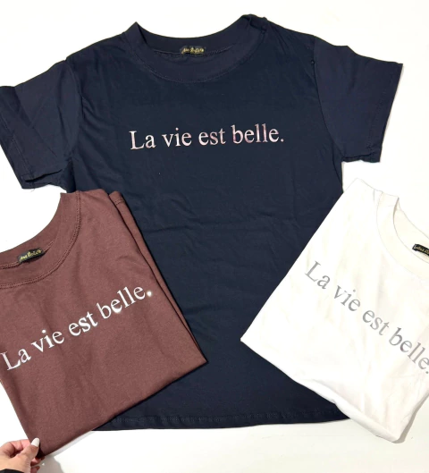 Tee Shirts La Vie Est Belle