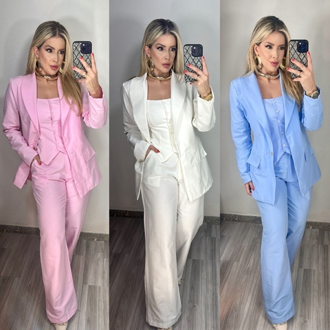 Conjunto Blazer Blanca