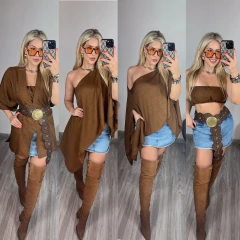 Conjunto Capa e Top Boho - comprar online