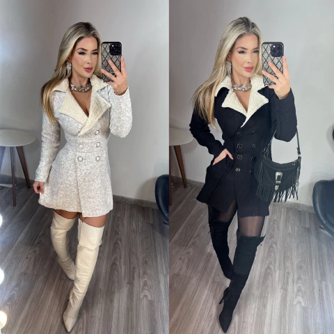 Sobretudo Trico Queen - comprar online