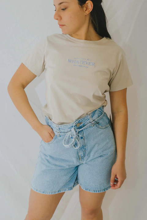 Remera Whatever - Bordada clasico - comprar online