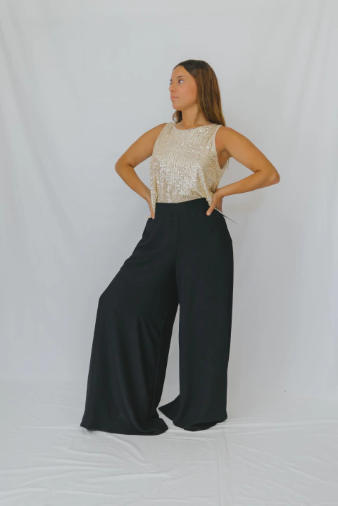 Palazo Paris - Lino crepe - comprar online