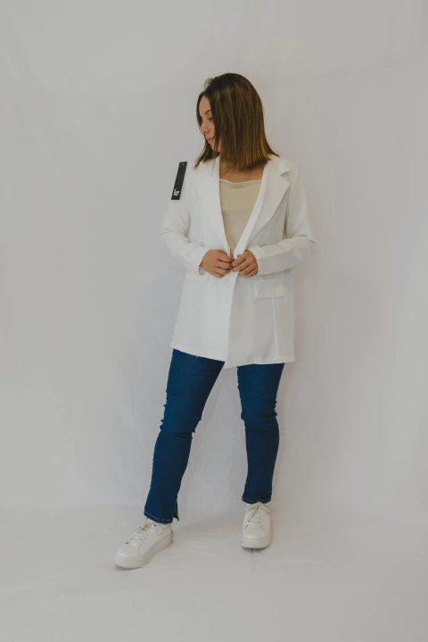 Blazer Roman - Crepe sastrero - comprar online