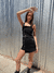 Vestido Wildlife negro - comprar online