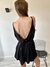 Vestido Vía Láctea negro - comprar online