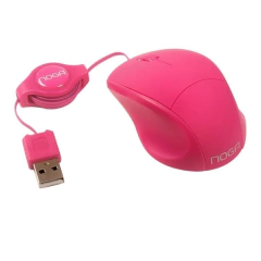 Mouse Mini Portátil NOGA Cable Retráctil - NGM-418 - tienda online