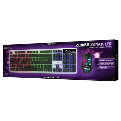 KIT GAMING NOGA NKB-100 Teclado y Mouse