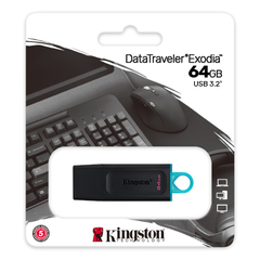 Pendrive 64 GB KINGSTON DTX Exodia USB 3.2