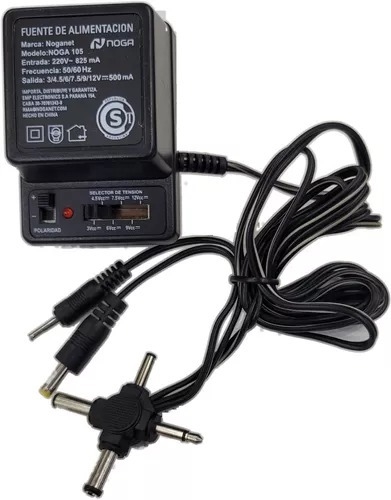 Cargador Multiple Universal Noga 105