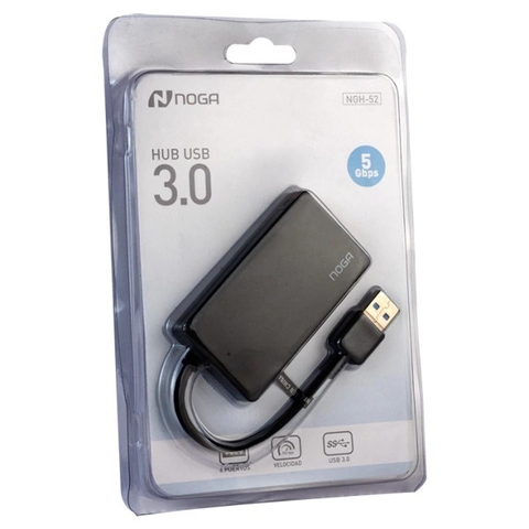 HUB 4 USB 3.0 NOGA Porta USB - NGH-52