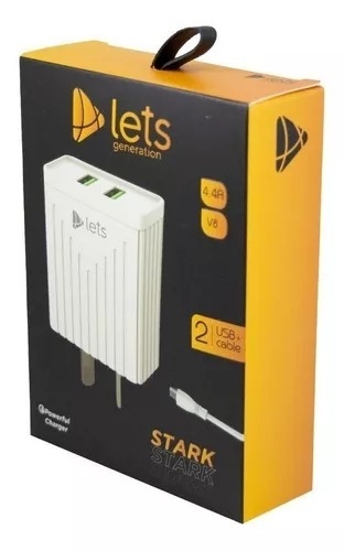 Cargador LETS MICRO 2 USB 4.4A