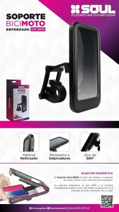 SOPORTE BICI/MOTO SOUL Q-800 - Tutti Frutti Accesorios