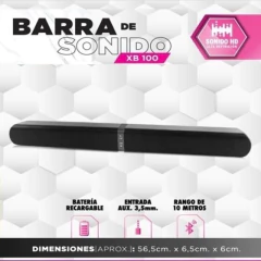 PARLANTE BARRA DE SONIDO SOUL XB 100 en internet