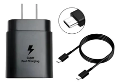 Cargador Samsung 25W USB-C + Cable Tipo C - tienda online