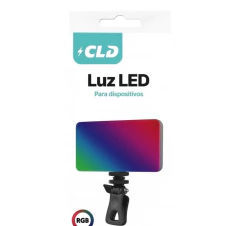 LUZ LED RGB CLIP CON SOPORTE