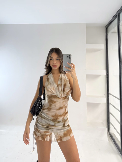 VESTIDO SPIRIT (BEIGE) - comprar online