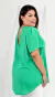 BLUSA FIBRANA FRUNCE - Extratalle
