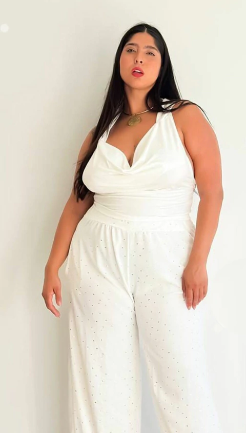 PALAZZO CREP SEDA SHINE