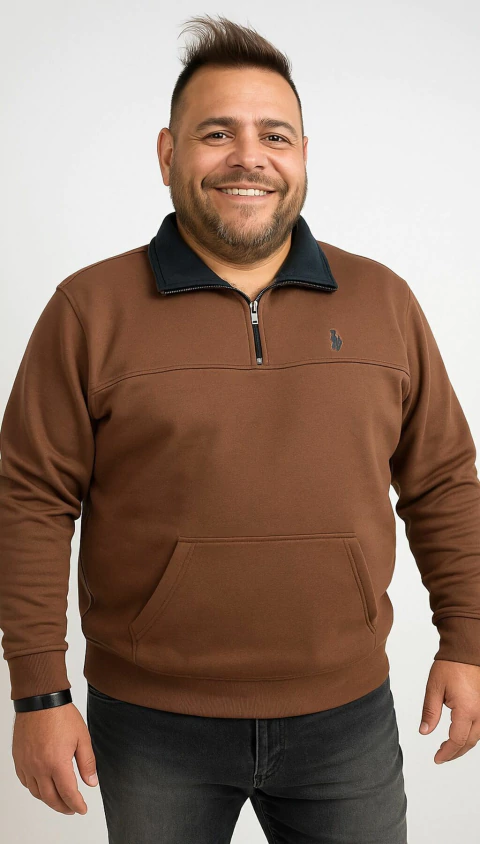 BUZO 1/2 CIERRE CANGURO