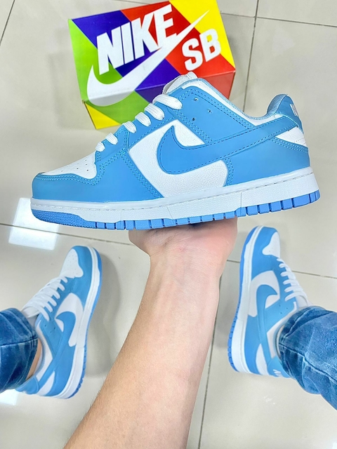 Dunk Low PREMIUM azul pastel