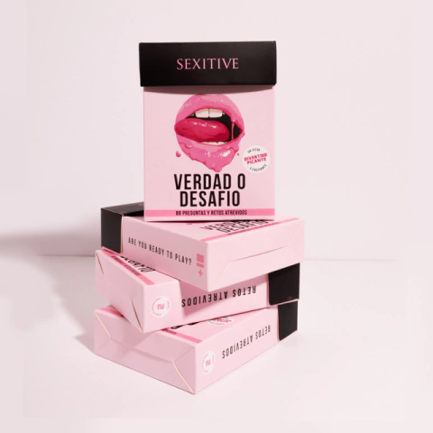 Juego de cartas - Verdad o Desafio - Sexitive