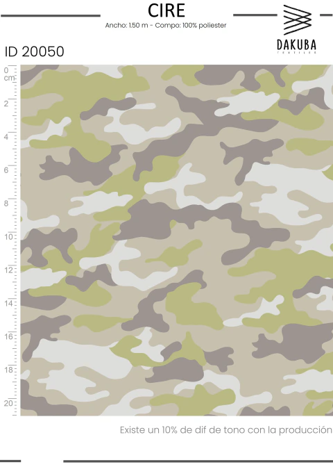 Cire Estampado Camo en internet