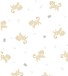 Jersey Soft Digital Infantil Leopardo