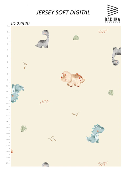 Jersey Soft digital Dinos - comprar online
