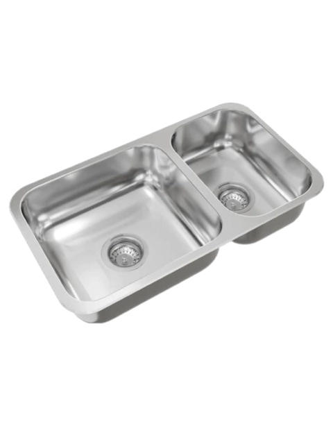 Bacha de cocina DOBLE R37/18 CR - JOHNSON - comprar online