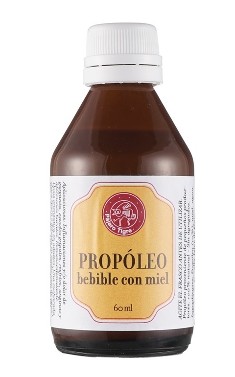 Propóleo bebible con miel