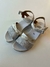 SANDALIAS PLATA METALIZADA (295)
