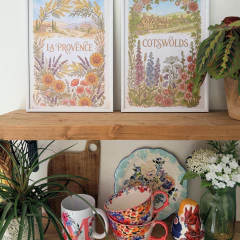 COMBO stickers para fósforos y láminas ¨La Provence¨ en internet