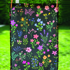 Maxi Repasador de gabardina "DARK GARDEN" - Memisart