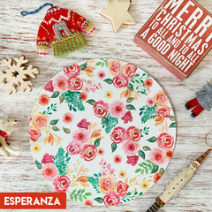 Individual de plastico ESPERANZA