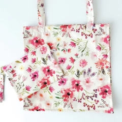BOLSITO CANCHERO PINK FLOWERS - comprar online